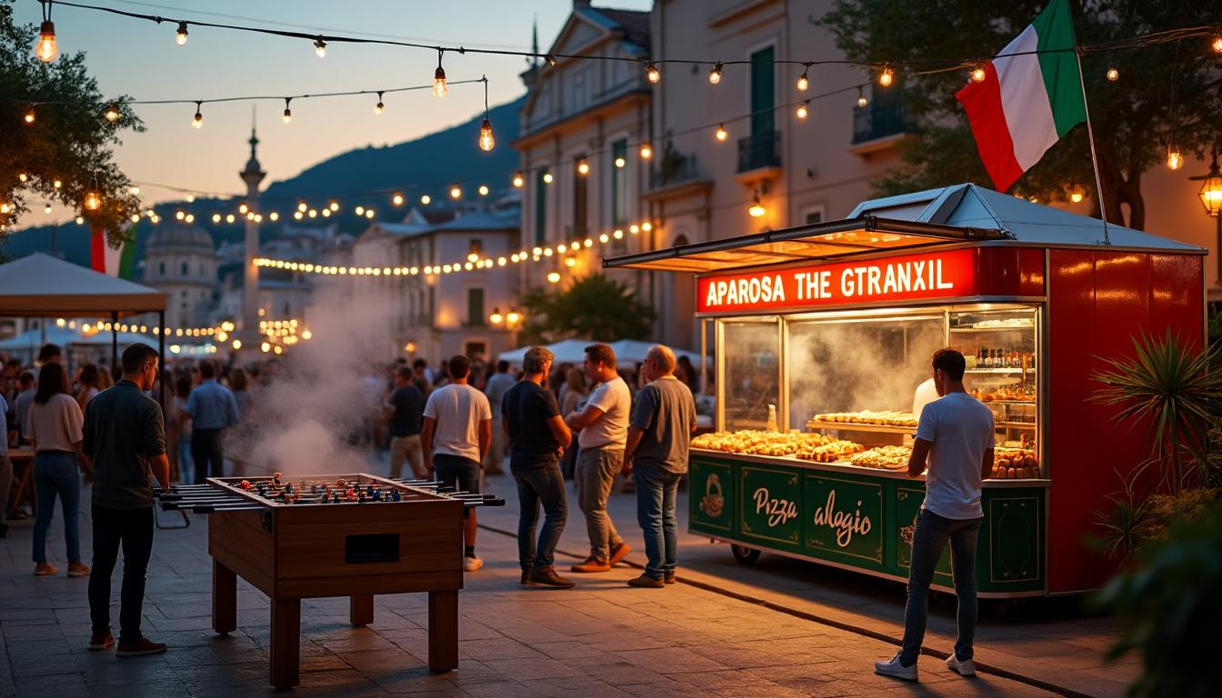 découvrez cibo di strada à la ciotat : un événement gourmand mêlant saveurs authentiques d’italie, musique festive, passion du football et cinéma pour une expérience inoubliable au cœur de la méditerranée.
