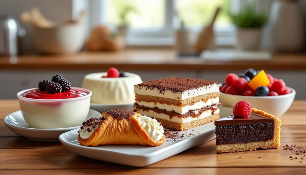 découvrez 5 recettes faciles et rapides de desserts italiens à préparer chez vous. idéal pour régaler vos proches avec des douceurs authentiques et gourmandes en un rien de temps !