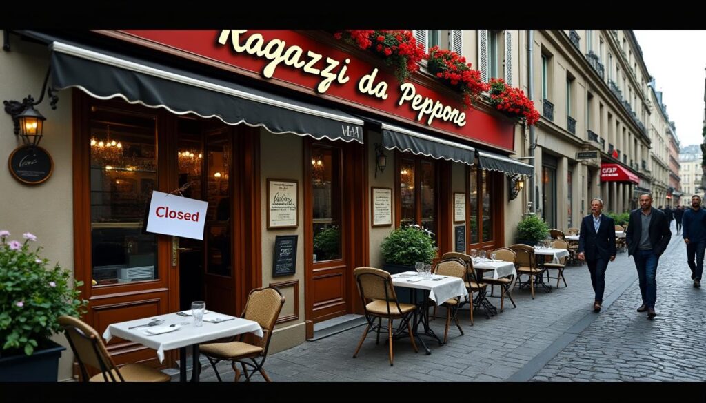 le restaurant italien ragazzi da peppone à nantes ferme définitivement ses portes. découvrez les raisons de cette fermeture et l’impact sur les amateurs de cuisine italienne dans la région.