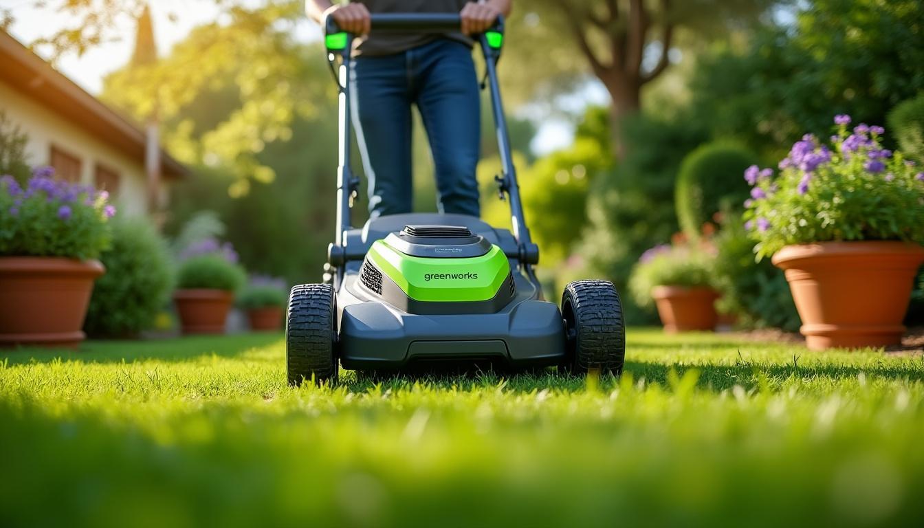 Greenworks innovations : les nouvelles fonctionnalités des tondeuses électriques 6 découvrez les dernières innovations de greenworks : explorez les nouvelles fonctionnalités avancées des tondeuses électriques pour un jardinage plus facile, écologique et performant.