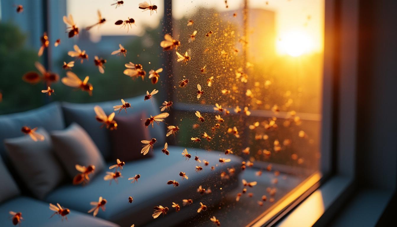 Invasion de fourmis volantes dans la maison : que faire ? 6 découvrez que faire en cas d’invasion de fourmis volantes dans votre maison : conseils pratiques pour s’en débarrasser rapidement et éviter leur retour.