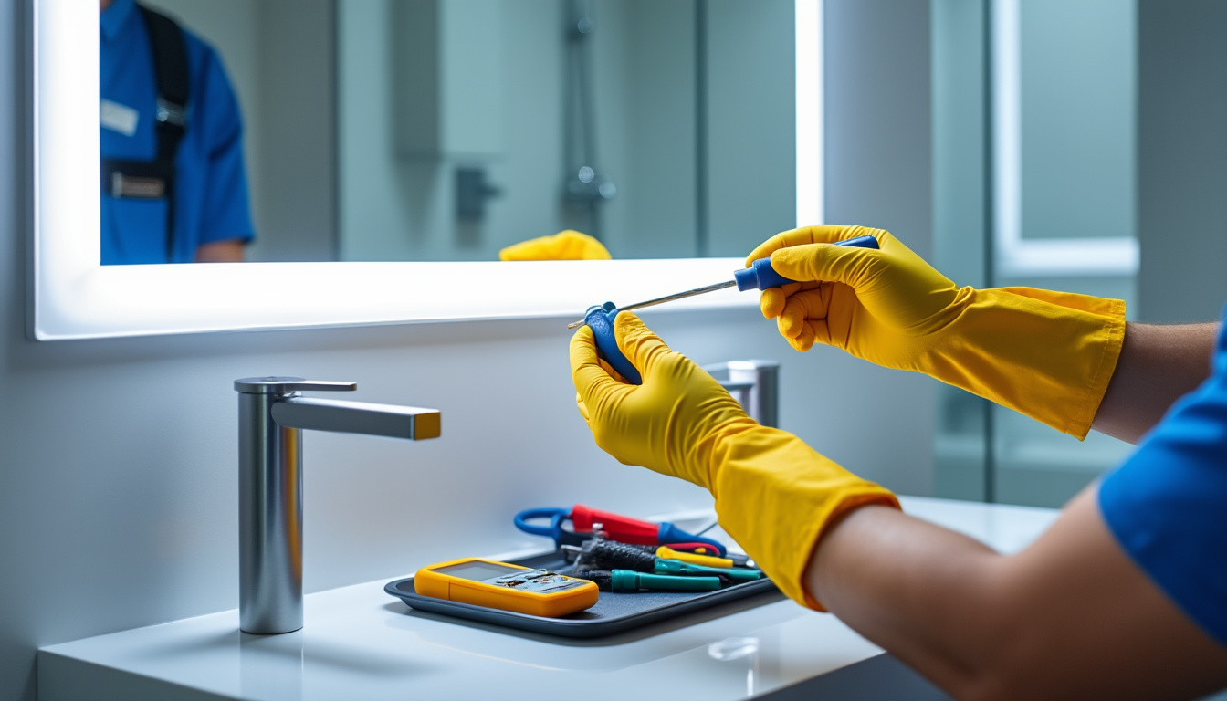 découvrez comment remplacer facilement les led de votre miroir de salle de bain grâce à notre guide pas à pas. améliorez l’éclairage de votre salle de bain en toute simplicité et sécurité.