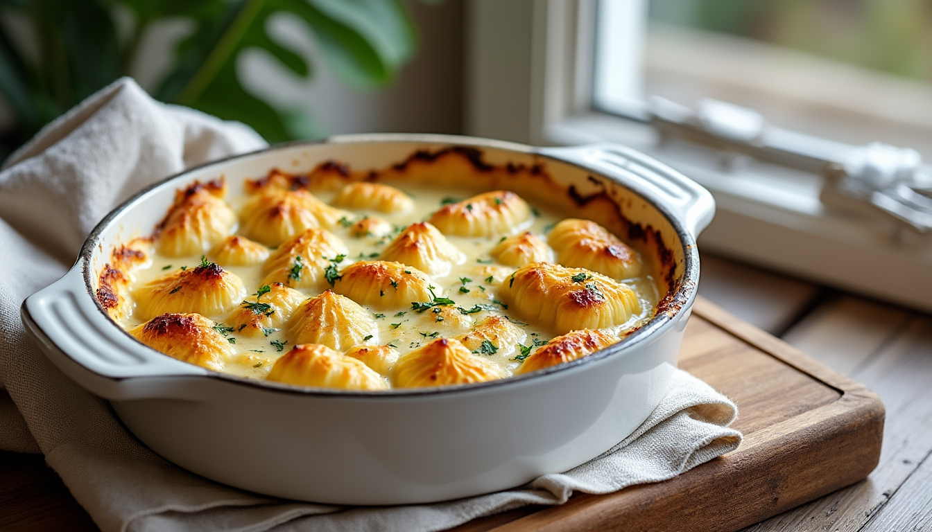 découvrez notre recette irrésistible de gratin de cardons, un plat savoureux et réconfortant qui sublimera vos repas en famille ou entre amis. facile à réaliser, ce gratin met à l'honneur la saveur unique des cardons.