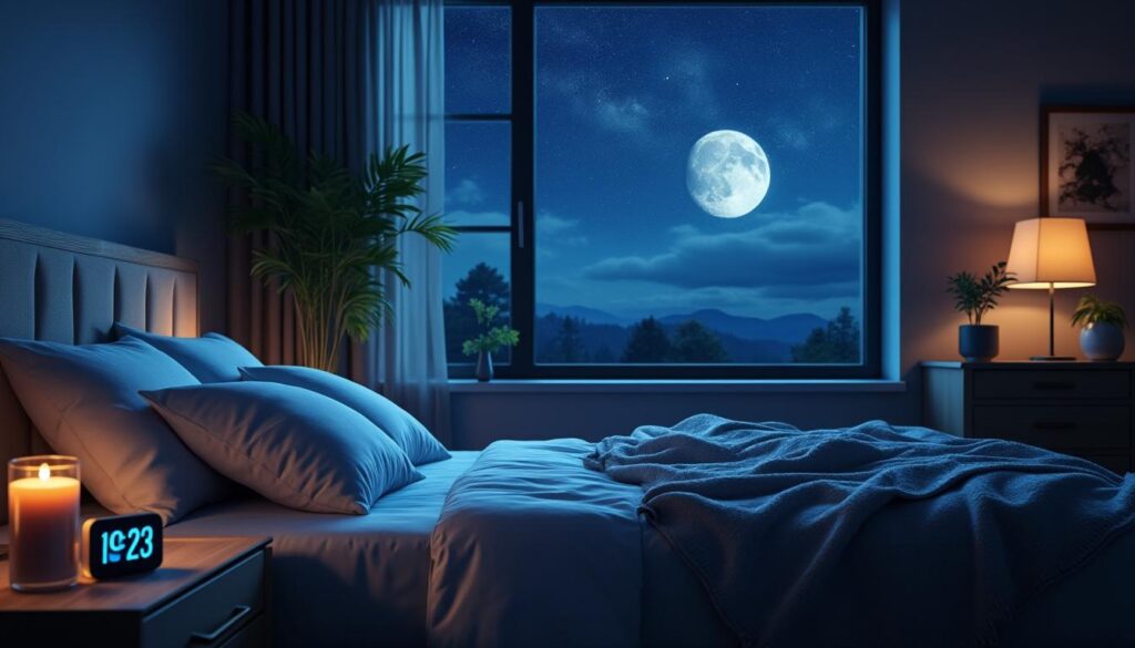 découvrez la signification de l'heure miroir 01h23 et apprenez comment utiliser cette synchronicité pour instaurer une ambiance propice au sommeil et favoriser votre bien-être nocturne.