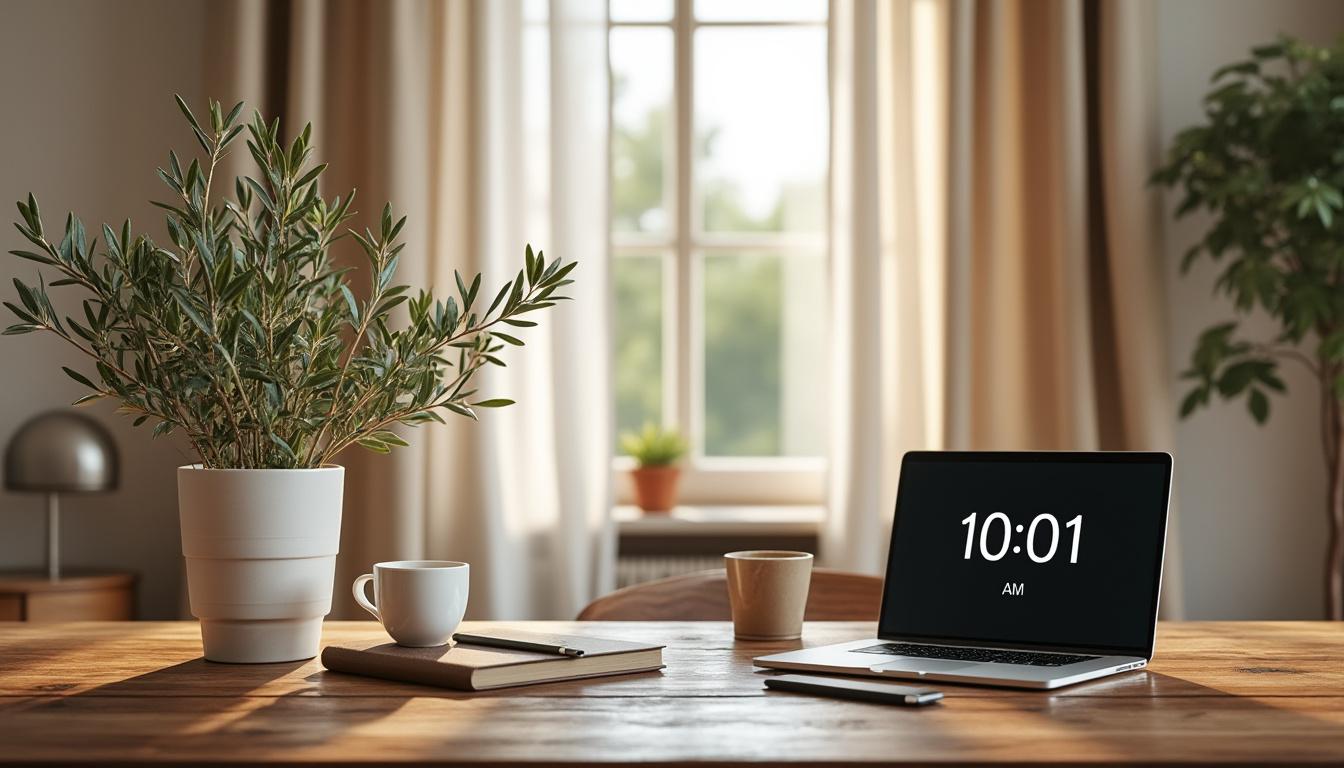 Heure miroir 10h01 : optimiser votre bureau à domicile 6 découvrez la signification de l'heure miroir 10h01 et apprenez comment optimiser votre bureau à domicile pour plus de productivité et de bien-être au quotidien.