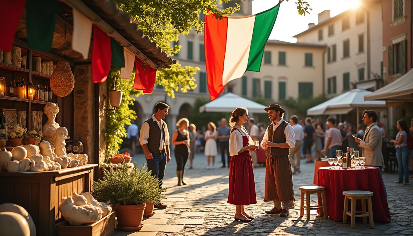 participez à la semaine toscane à mende et savourez la gastronomie italienne tout en découvrant le spectaculaire art des lanceurs de drapeaux de volterra. un événement authentique pour vivre l’italie au cœur de la lozère !