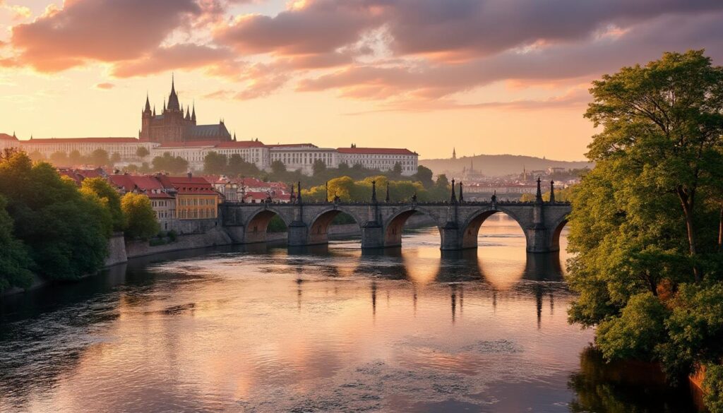 partez à la découverte du fleuve vltava à prague : histoire, curiosités et paysages envoûtants vous attendent. plongez dans les secrets fascinants de cette rivière emblématique tchèque !