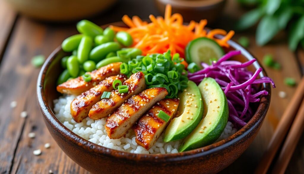 découvrez notre recette facile de poke bowl au poulet, un repas sain et gourmand parfait pour allier saveurs et bien-être en toute simplicité.