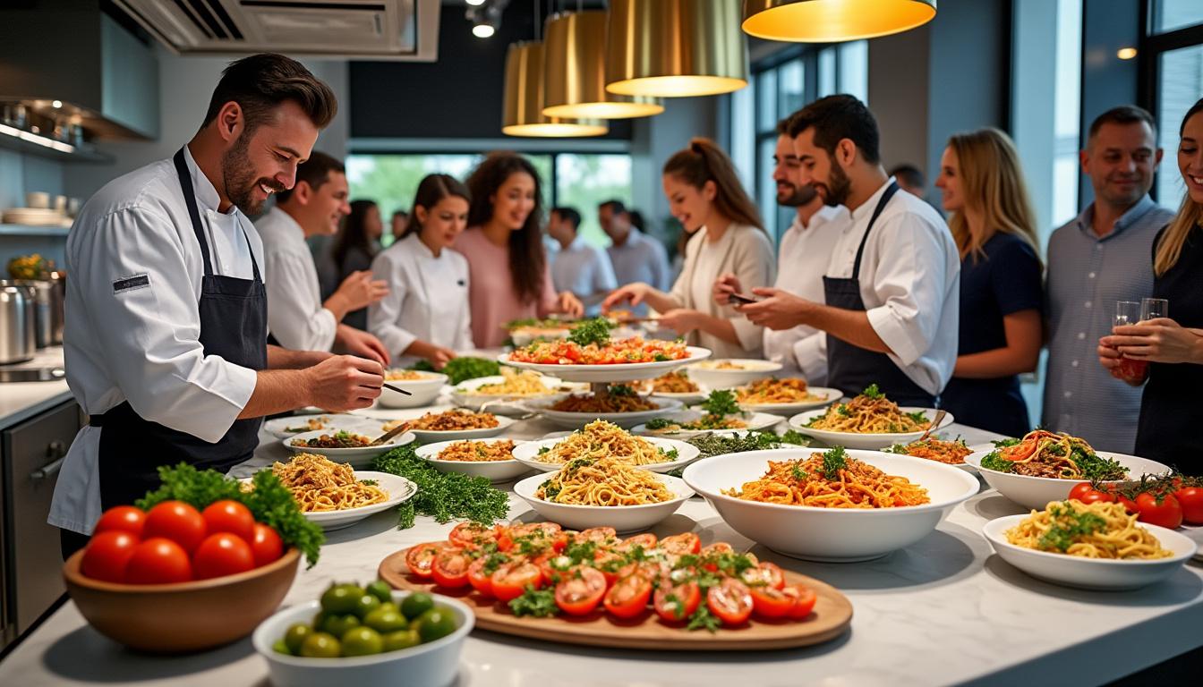 DĂ©couvrez la Semaine Gastronomique Italienne au Liban : Un Voyage Culinaire au CĆur de l'Italie 6 participez Ă la semaine gastronomique italienne au liban et explorez les saveurs authentiques de l'italie Ă travers un voyage culinaire inoubliable.