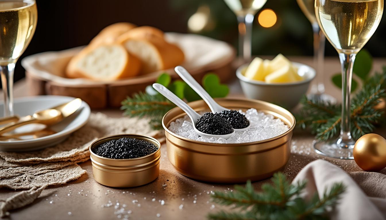 Plongée dans l'univers du caviar : Alessandra Pierini, spécialiste de la cuisine italienne, partage ses conseils pour illuminer vos Fêtes 6 découvrez les secrets du caviar avec alessandra pierini, experte en cuisine italienne. profitez de ses conseils exclusifs pour sublimer vos repas de fêtes et offrir une touche d’élégance à vos célébrations gourmandes.