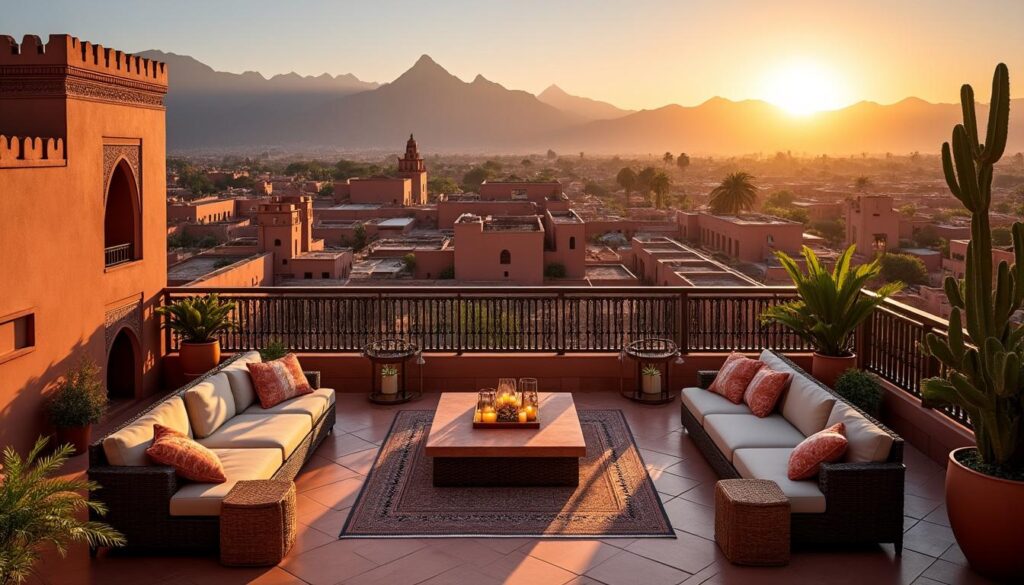 découvrez les rooftops incontournables de marrakech et profitez des meilleures terrasses avec des vues panoramiques à couper le souffle pour une expérience inoubliable.