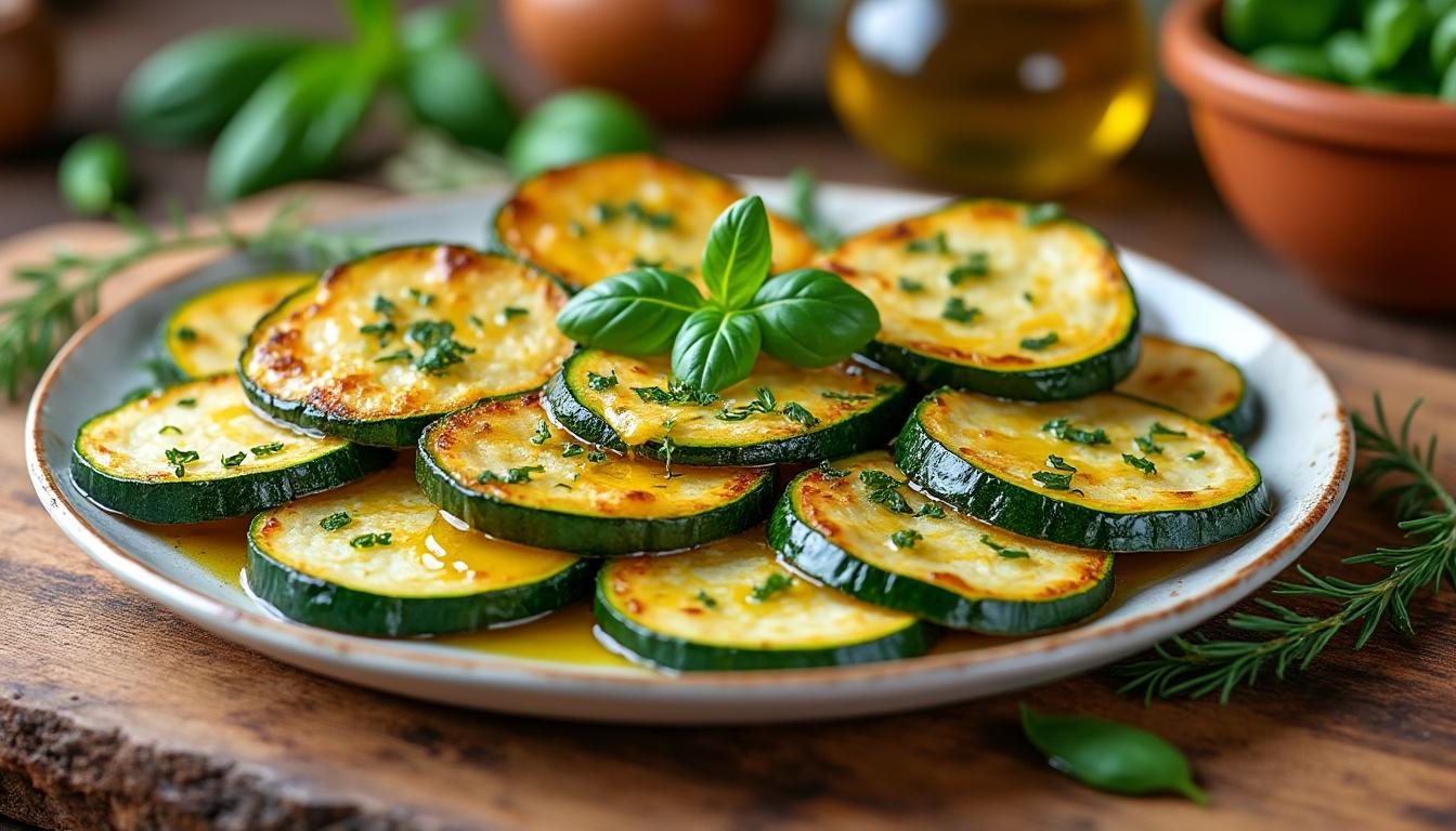 Courgettes au four : la recette fondante et facile qui va révolutionner vos repas ! 5 découvrez notre recette simple et savoureuse de courgettes au four, une préparation fondante qui transformera vos repas en véritables délices quotidiens.