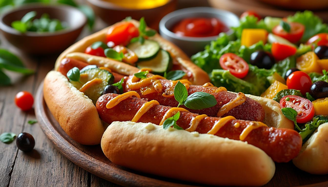 découvrez des accompagnements gourmands et originaux pour sublimer votre hot dog. recettes faciles et savoureuses pour réinventer ce classique américain avec créativité.