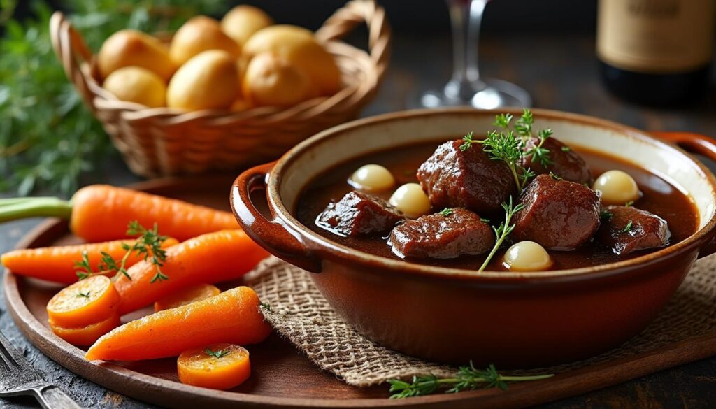 découvrez des accompagnements savoureux pour sublimer votre bœuf bourguignon avec des idées gourmandes et originales qui raviront vos papilles.