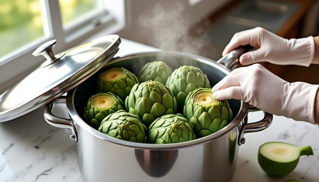 découvrez comment cuire parfaitement vos artichauts à la cocotte minute grâce à notre guide simple et rapide, pour des résultats réussis à chaque fois.