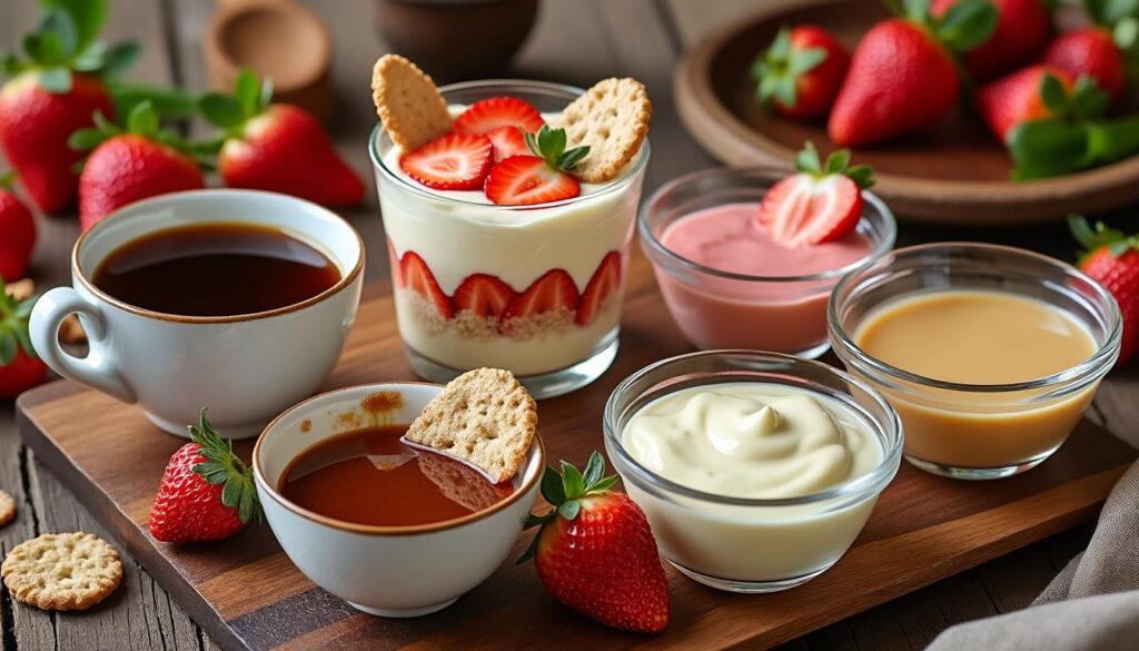 découvrez nos astuces gourmandes pour choisir les meilleurs liquides à tremper vos biscuits et sublimer un tiramisu aux fraises, pour une explosion de saveurs unique.