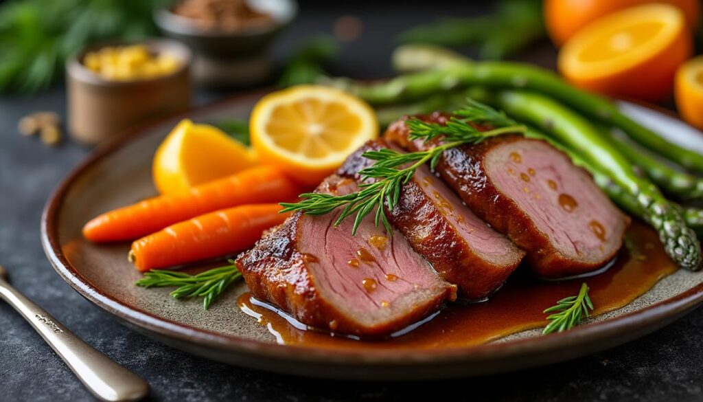découvrez des idées savoureuses et élégantes pour accompagner votre canard à l’orange et sublimer ce plat classique avec des touches raffinées et gourmandes.