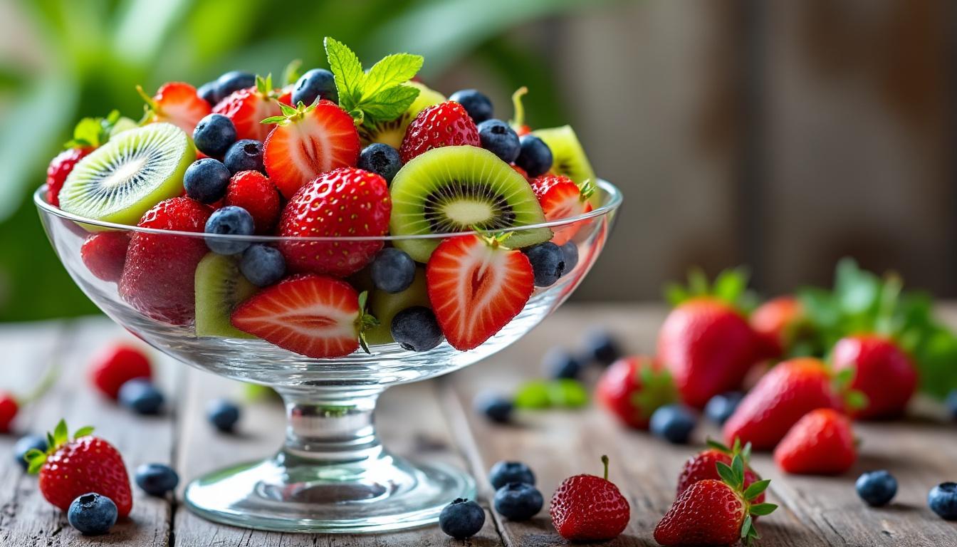 Succombez aux desserts parfaits pour sublimer votre salade de fruits ! 6 découvrez des desserts exquis et faciles à réaliser pour sublimer votre salade de fruits et ravir vos papilles.
