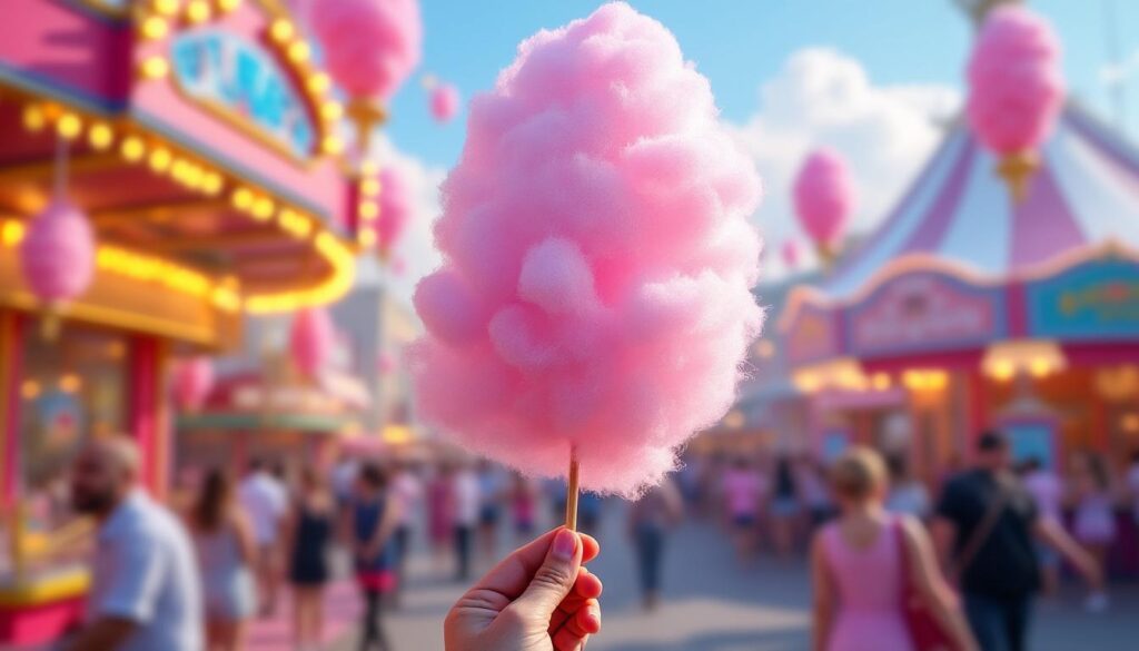 découvrez la magie de la barbe à papa, cette douceur sucrée qui ravit petits et grands. savourez un moment gourmand et sucré, idéal pour toutes les occasions festives.