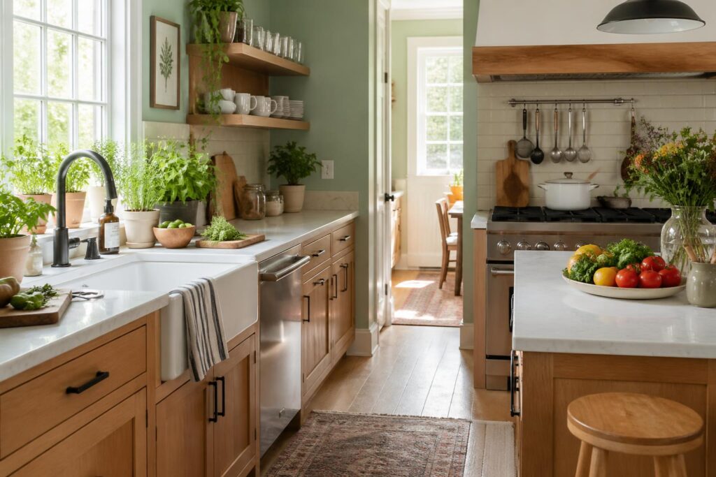 découvrez quelles couleurs choisir pour une cuisine accueillante et inspirante, qui vous donne envie de cuisiner au quotidien.