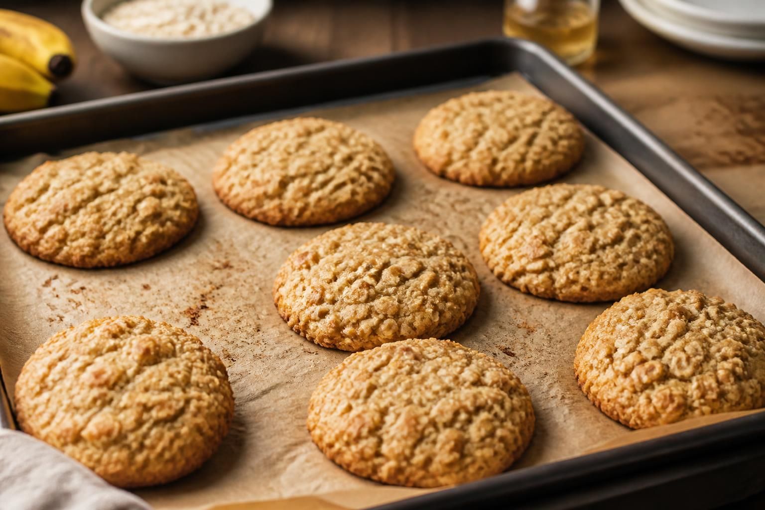 Cookies banane avoine : la recette gourmande et saine à tester absolument 2 découvrez la recette gourmande et saine des cookies banane avoine, un délice naturel à tester absolument pour une pause sucrée équilibrée.