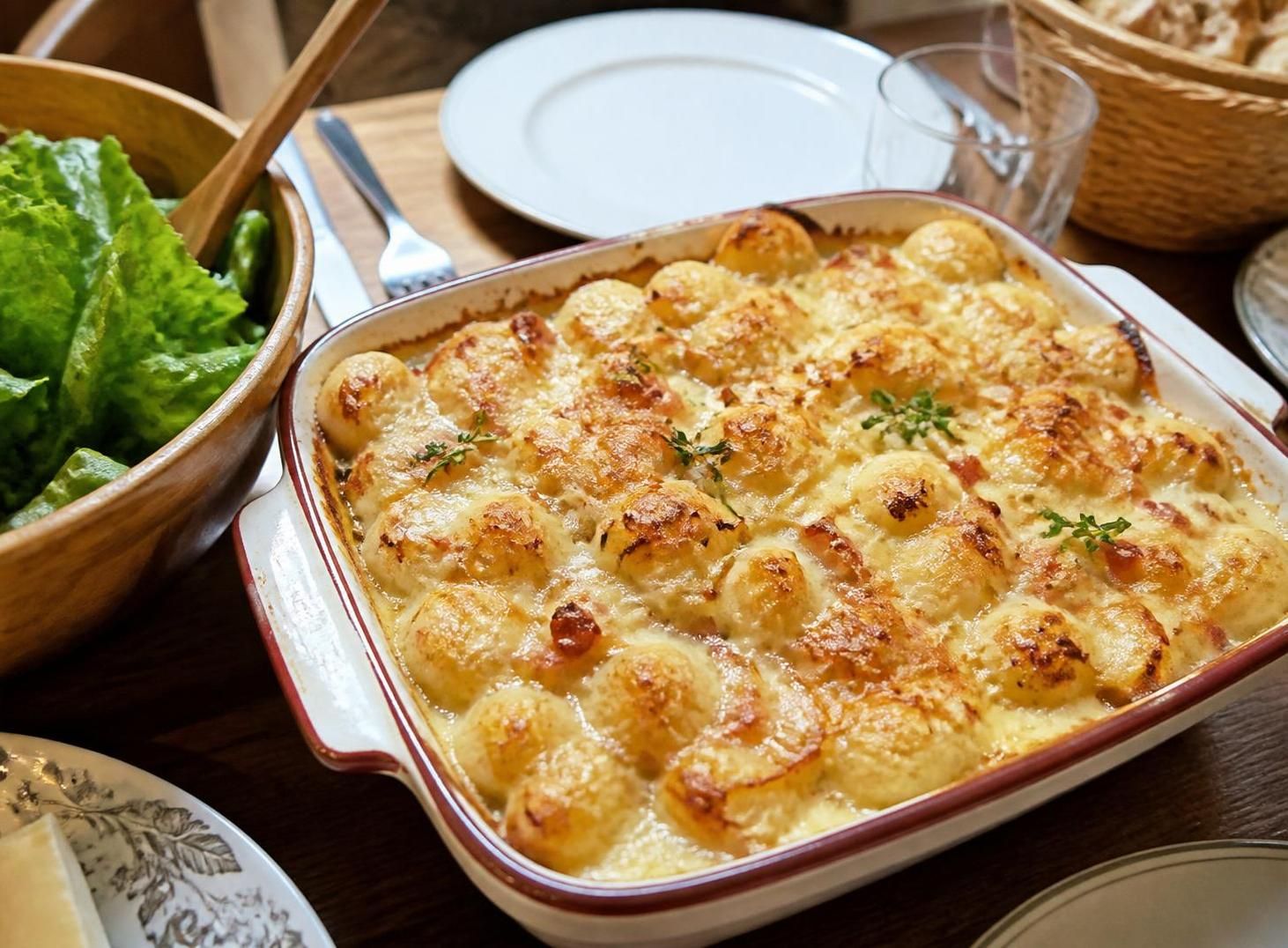Découvrez la gnocchiflette, la recette gourmande qui fait fondre les papilles 2 savourez la gnocchiflette, une recette gourmande et réconfortante qui allie gnocchis fondants et fromage savoureux pour un plaisir irrésistible.