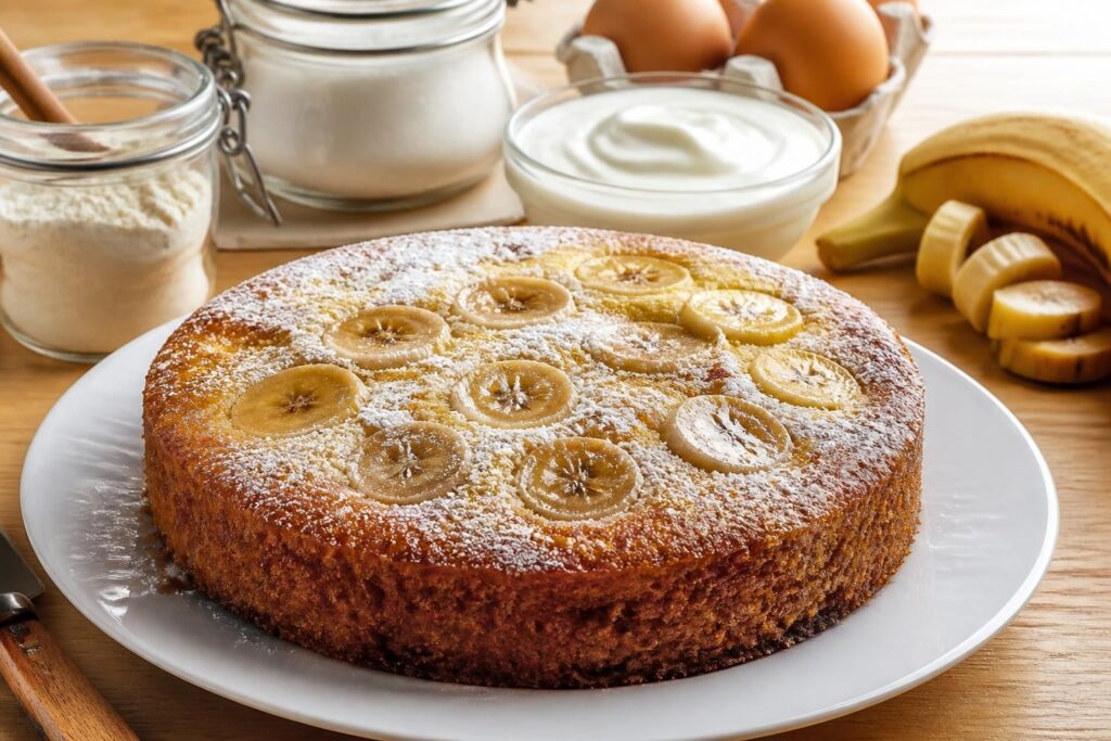 apprenez à préparer facilement un gâteau banane yaourt moelleux et savoureux grâce à notre recette inratable, idéale pour un dessert gourmand et rapide.