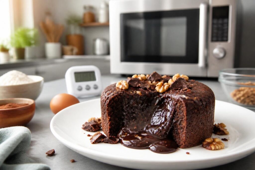 découvrez notre recette facile de gâteau au chocolat au micro-ondes pour un dessert rapide, moelleux et gourmand à savourer en quelques minutes.