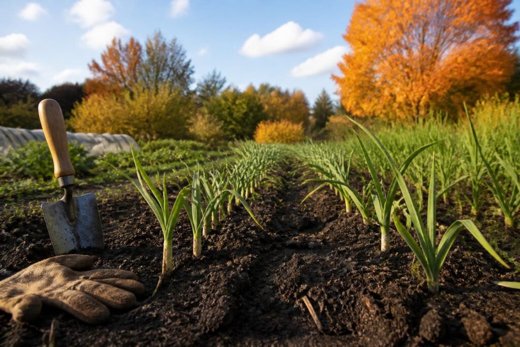 découvrez le meilleur moment pour planter l'ail afin d'obtenir de belles têtes savoureuses et réussir votre récolte facilement.