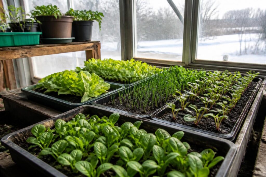découvrez quelles plantes semer et cultiver en janvier sous abri pour préparer votre jardin dès l'hiver et assurer une belle récolte au printemps.