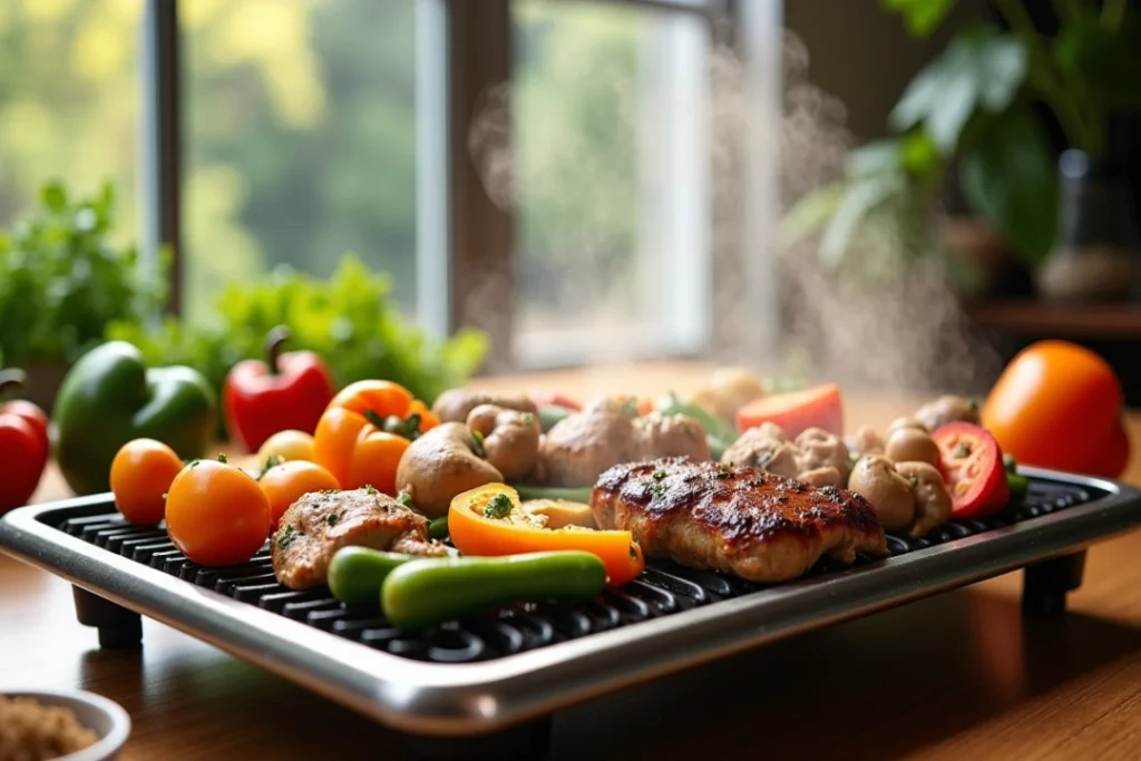 Idée recette plancha de table