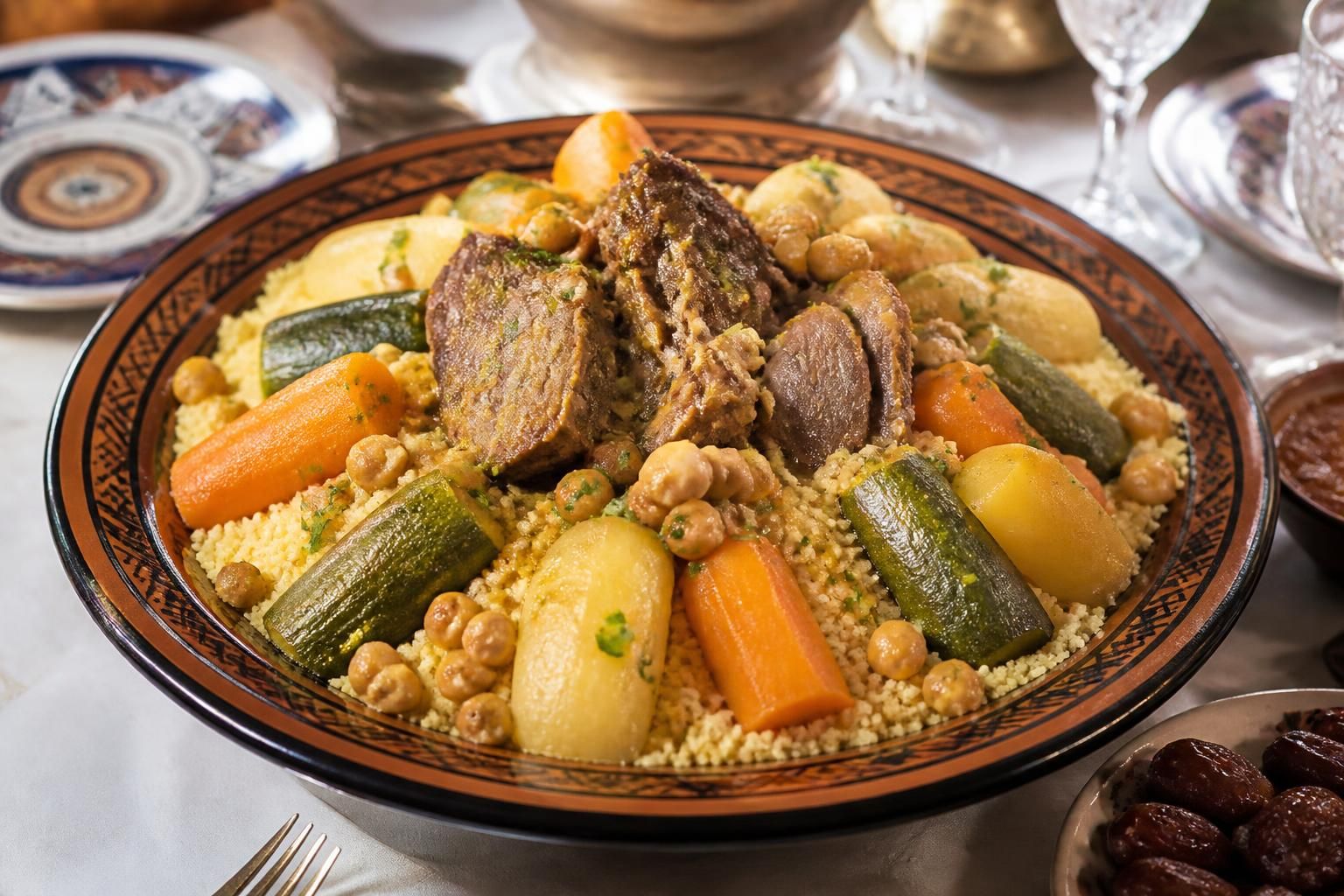 découvrez notre recette d'agneau couscous, une savoureuse tradition réinventée pour un repas plein de saveurs et de convivialité.