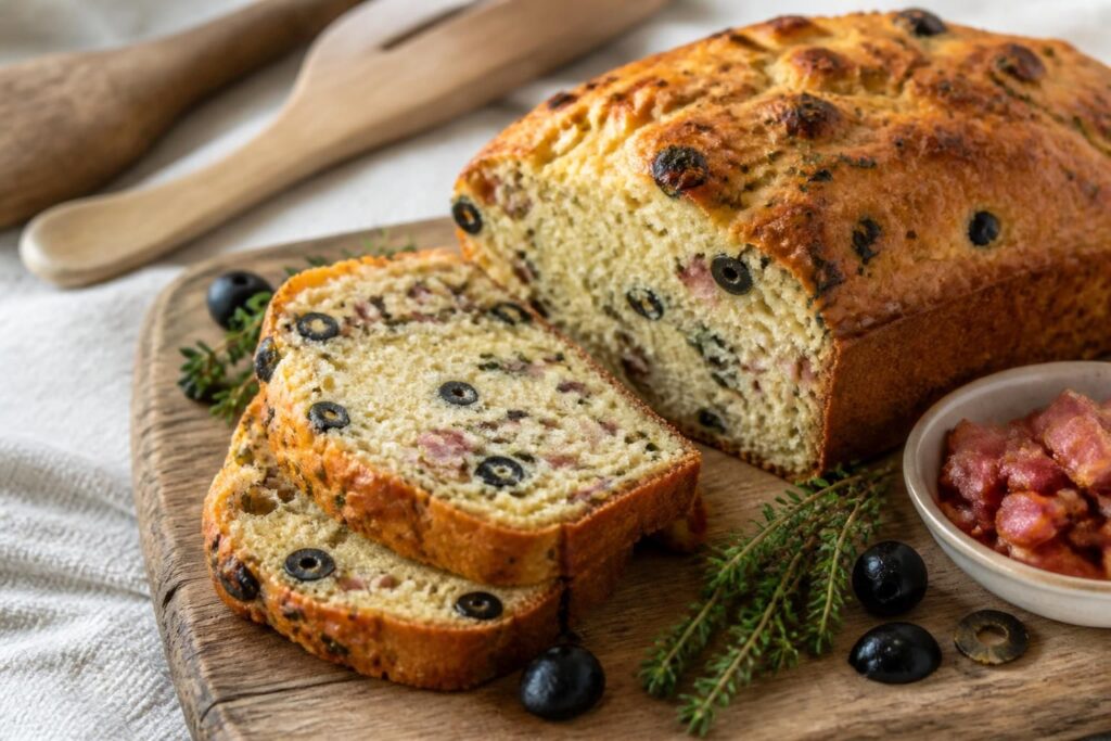 découvrez notre recette savoureuse de cake aux olives et lardons, parfaite pour un apéritif gourmand ou un repas convivial. facile à préparer et pleine de saveurs, ce cake saura séduire vos papilles.