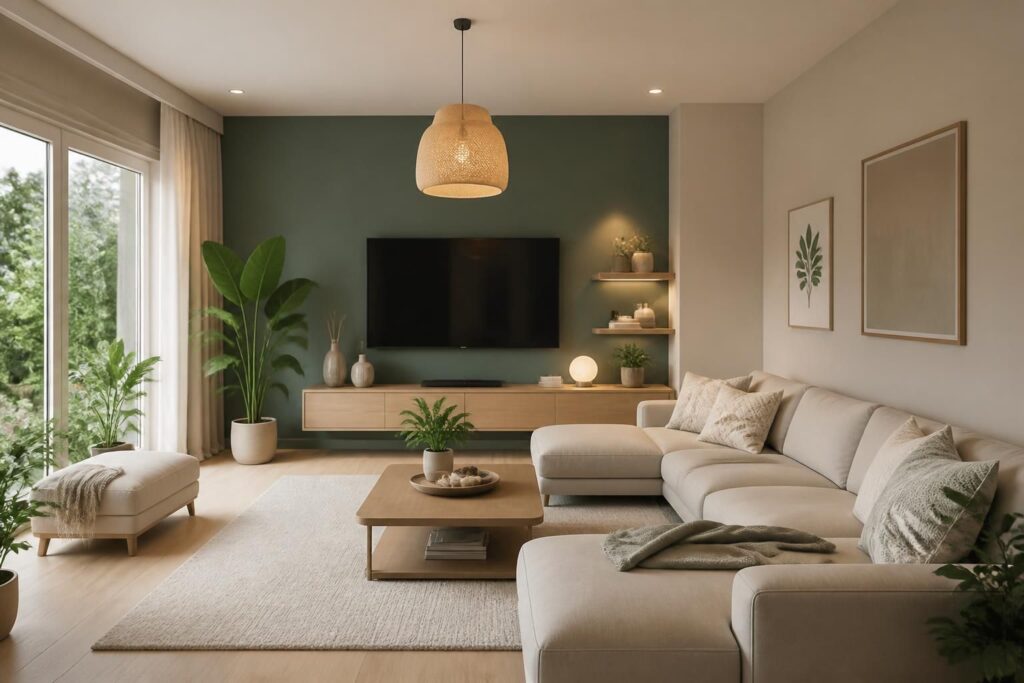 découvrez comment choisir le mur à peindre en couleur pour sublimer votre intérieur sans nuire à l'harmonie de votre décoration.