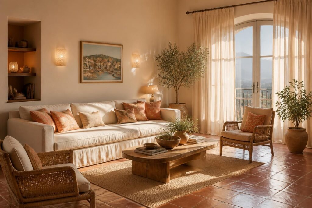 découvrez comment choisir la couleur parfaite pour un salon chaleureux, inspiré par l'art de vivre à l'italienne façon dolce vita, alliant convivialité et élégance.