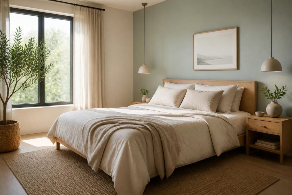 découvrez quelles couleurs choisir pour créer une chambre apaisante et propice à la détente, avec des conseils pour harmoniser votre espace de sommeil.
