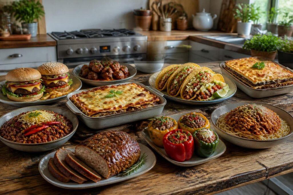 découvrez 10 idées originales et savoureuses pour cuisiner la viande hachée autrement et surprendre vos papilles.