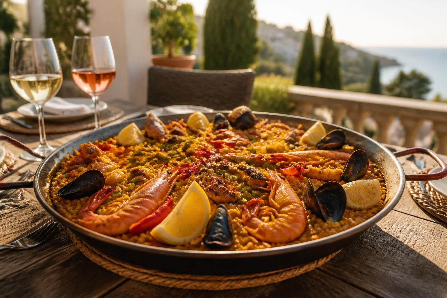 Quel vin avec une paëlla pour rester dans le sud 2 découvrez quel vin accompagner avec une paëlla pour rester dans l'ambiance du sud de la france et sublimer vos repas conviviaux.