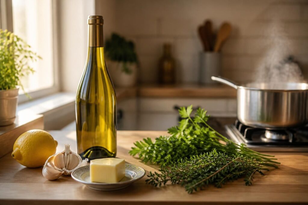 découvrez quel vin blanc choisir pour cuisiner sans dépenser une fortune, avec des astuces pour allier saveur et économie dans vos recettes.