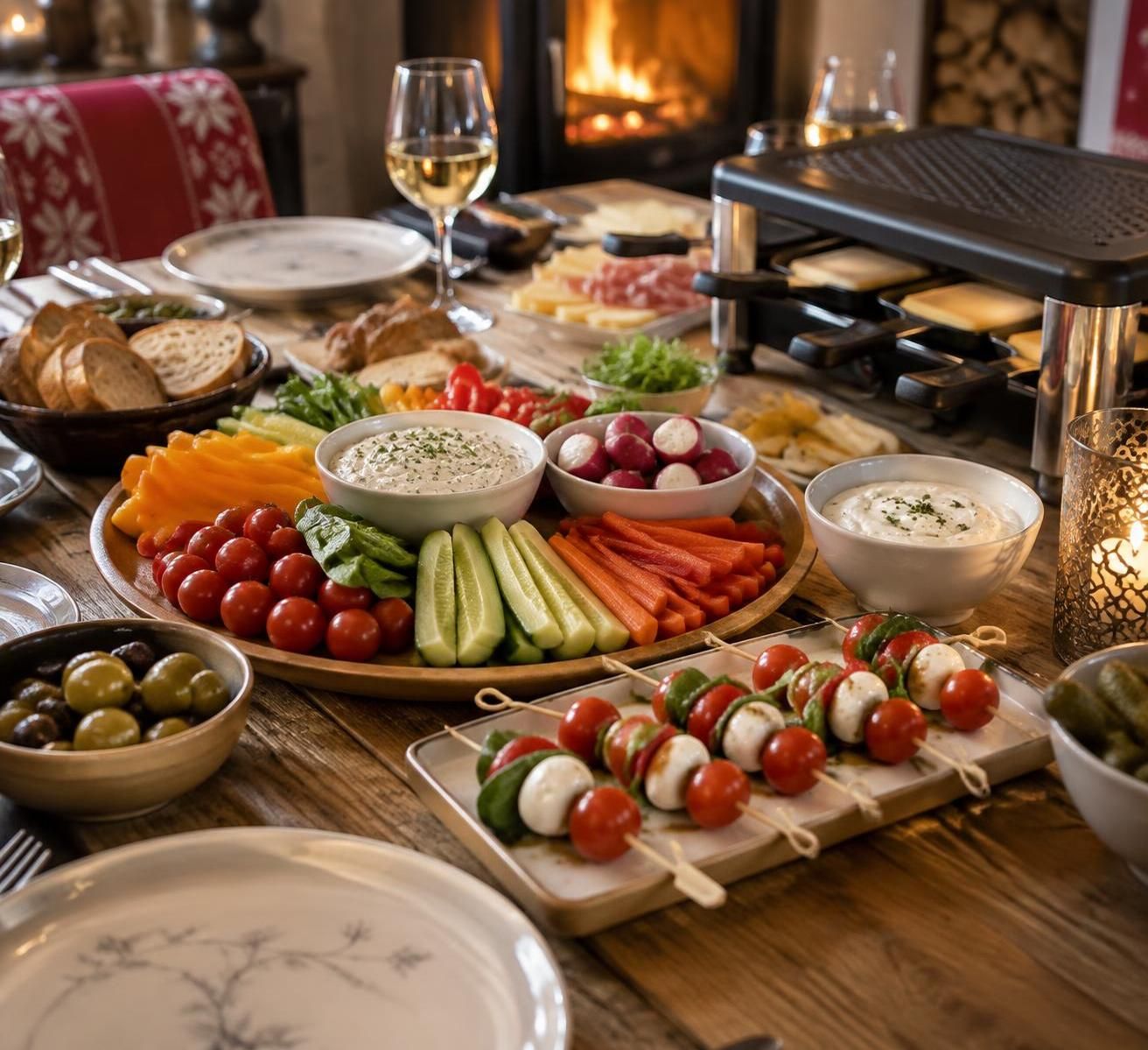 Apéro avant une raclette : léger mais pas triste 2 avant la raclette, misez sur un apéro léger et gourmand : idées fraîches, savoureuses et conviviales pour se régaler sans se couper l’appétit.