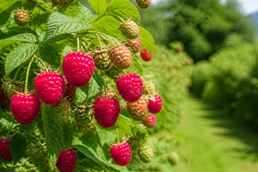 découvrez comment reconnaître le bon stade de maturité pour cueillir des framboises savoureuses et profiter d'une récolte optimale.