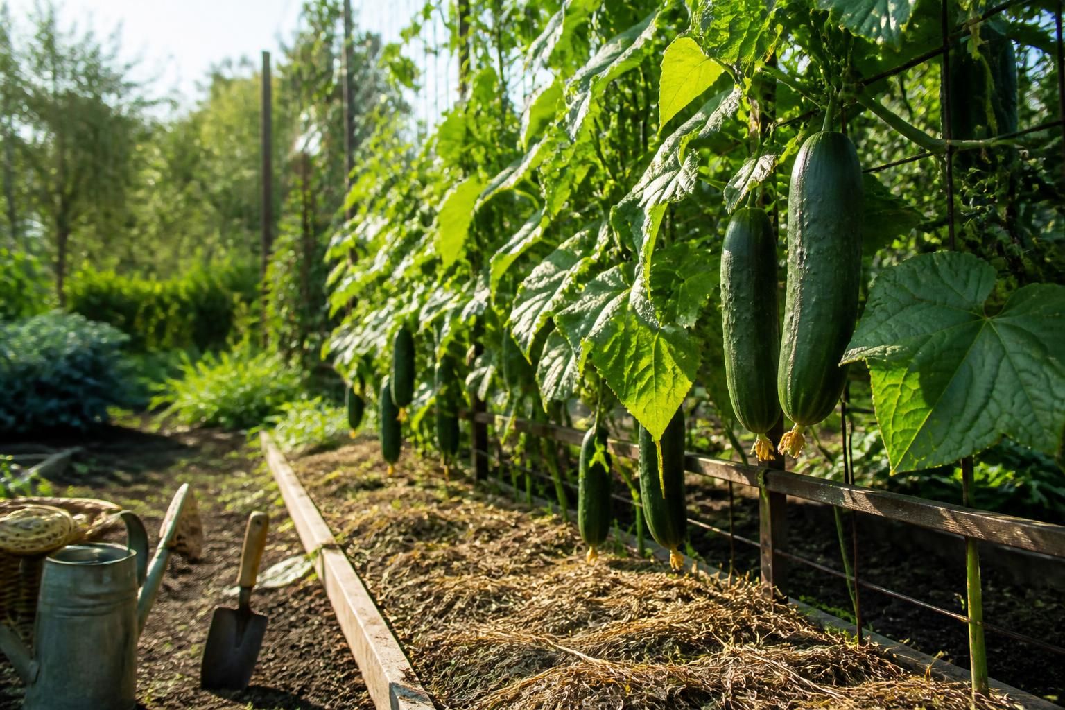 Culture du concombre : de la graine à la récolte 2 découvrez les étapes essentielles de la culture du concombre, de la plantation des graines jusqu'à la récolte, pour réussir votre potager facilement.