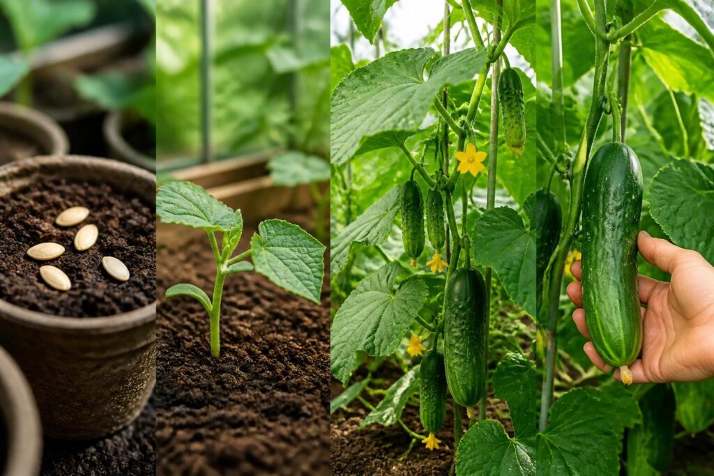 découvrez les étapes clés de la culture du concombre, de la plantation des graines jusqu'à la récolte, pour un potager réussi et des fruits savoureux.