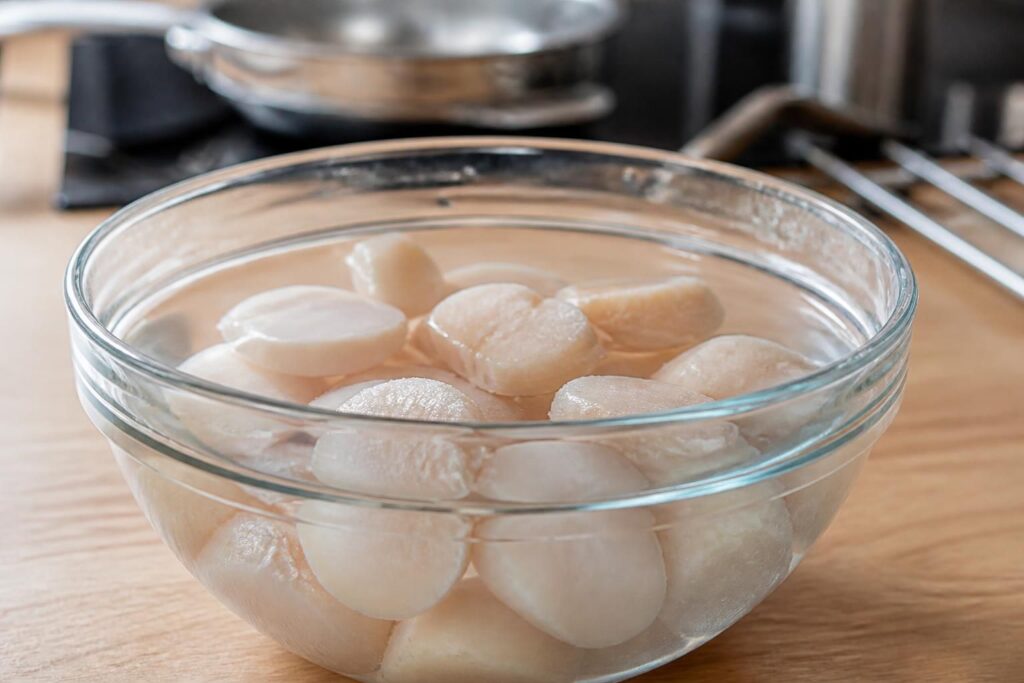 apprenez à décongeler des saint-jacques parfaitement, sans qu'elles ne deviennent caoutchouteuses, pour savourer toute leur tendreté et leur délicatesse.