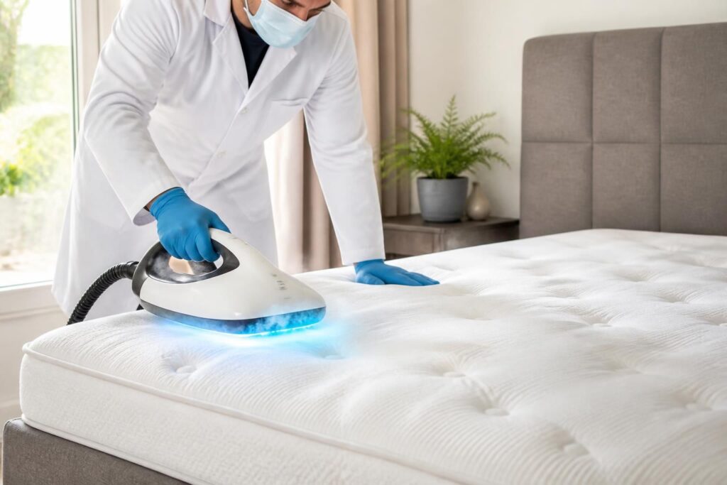 découvrez la méthode efficace pour désinfecter un matelas en profondeur et garantir un sommeil sain et propre.