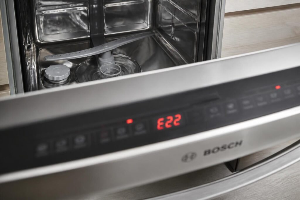 découvrez la signification de l'erreur e22 sur votre lave-vaisselle bosch et trouvez des solutions pour la résoudre rapidement.