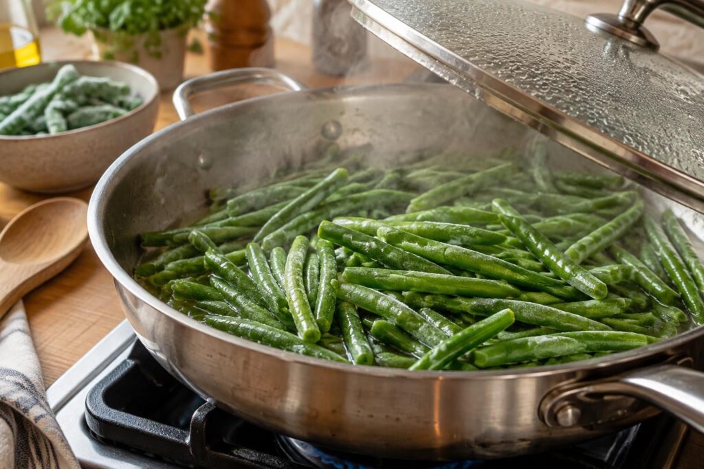 découvrez comment cuire des haricots verts congelés sans les noyer : astuces pour préserver leur texture, leur goût et leur couleur.