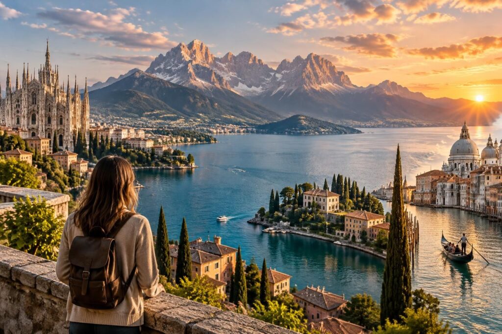 découvrez le nord de l’italie : villes incontournables, paysages alpins, lacs et conseils pour choisir votre première étape.
