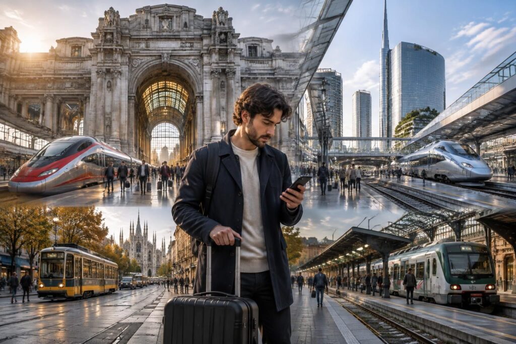 découvrez les principales gares de milan et choisissez celle qui convient le mieux à votre trajet, à votre arrivée et à vos déplacements dans la ville.