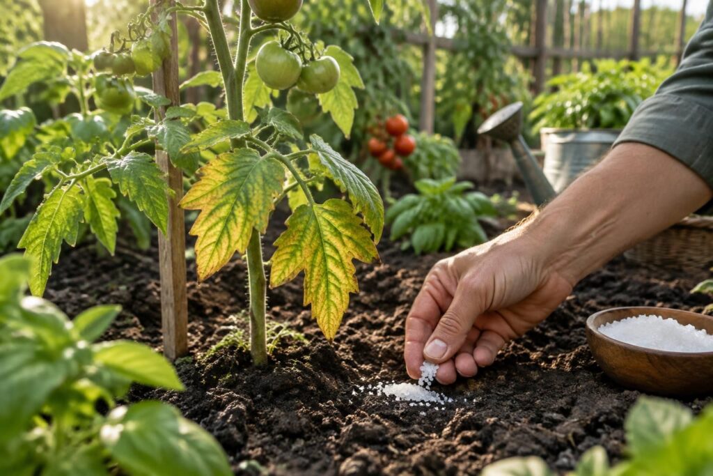 découvrez à quoi sert vraiment le sel d’epsom au jardin, ses usages possibles, ses limites et les précautions à prendre avant de l’utiliser.